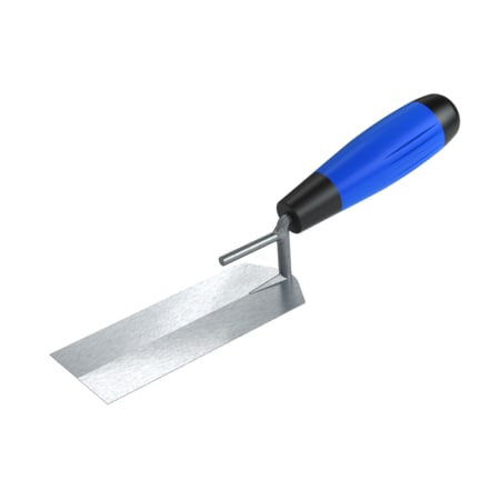 Margin Trowel, Bucket Carbon Steel 5 X 2 Comfort Grip Handle